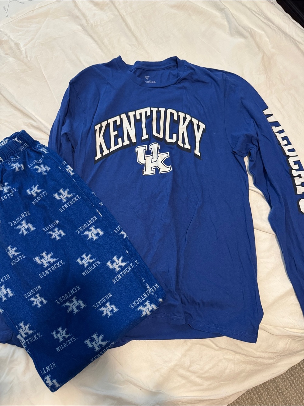 Kentucky Wildcats Youth Long-Sleeve Shirt - Royal Blue Shirt